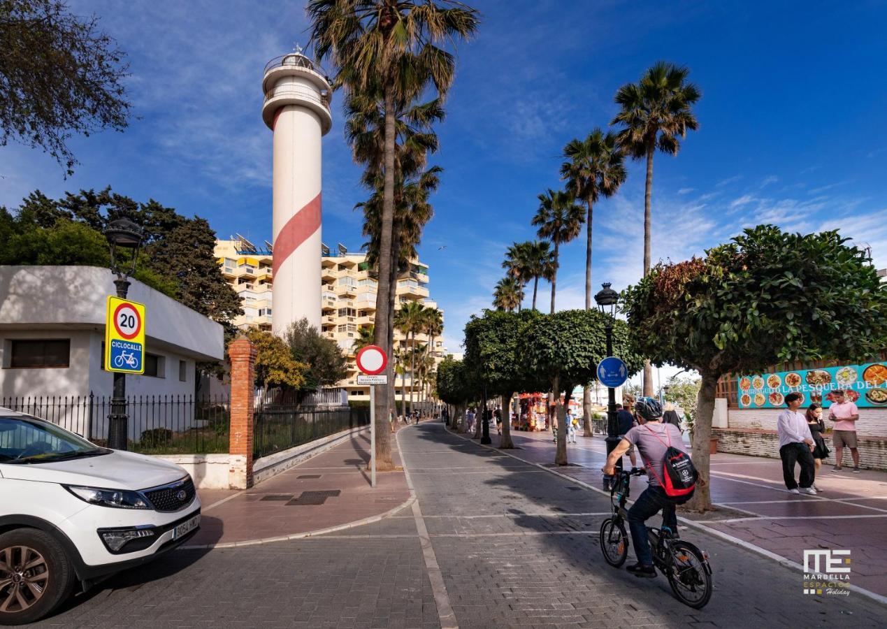 Apartamento Junto Al Faro .Marbella Centro.Vistas Mar Y El Puerto. 外观 照片
